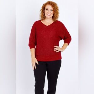 New Directions Weekend Glitter Knit Large